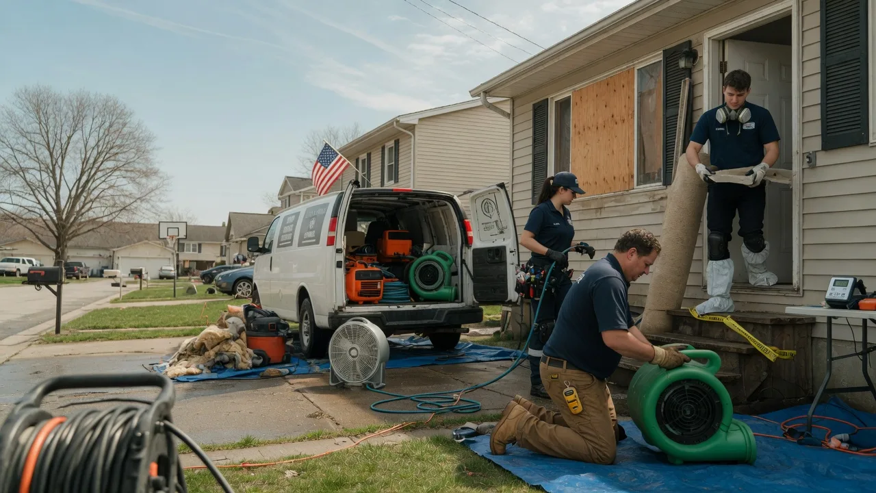 Water Damage Restoration in Girard, TX near me